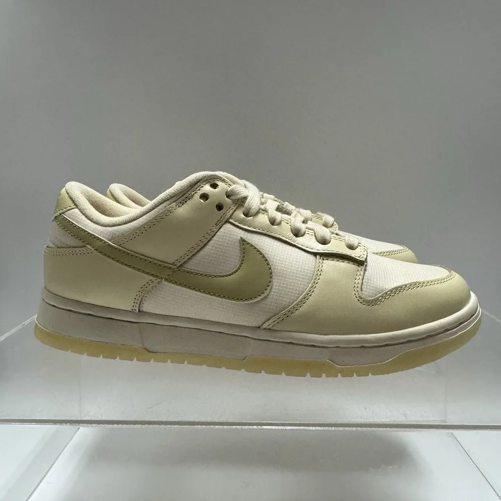 Brand New Nike Dunk Low Muslin Team Gold Pale Ivory FZ2552-100 Women's Size 8